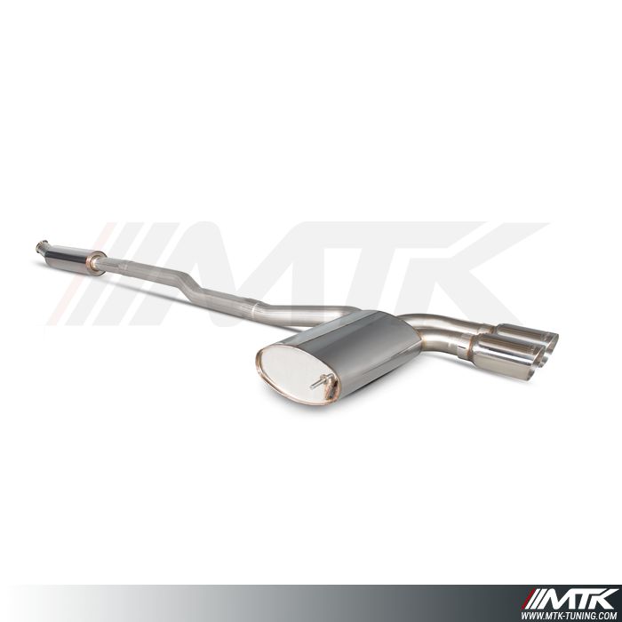 Catback avec tube intermediaire Mini Cooper S F56 (Non UK/Euro models)